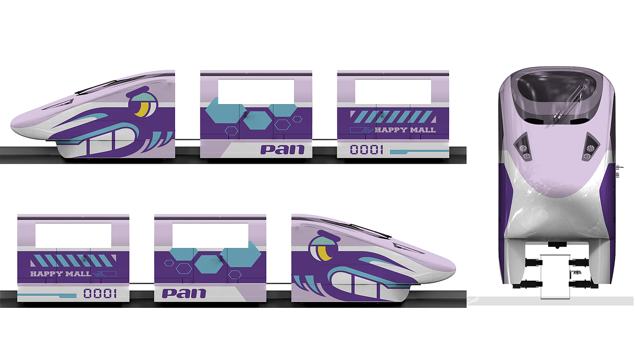 Baby Pan 盘小宝亲子中心（图ZMjk0ODAxNzAw） - IP形象 - 站酷设计师兰仁麒原创素材 - 站酷ZCOOL