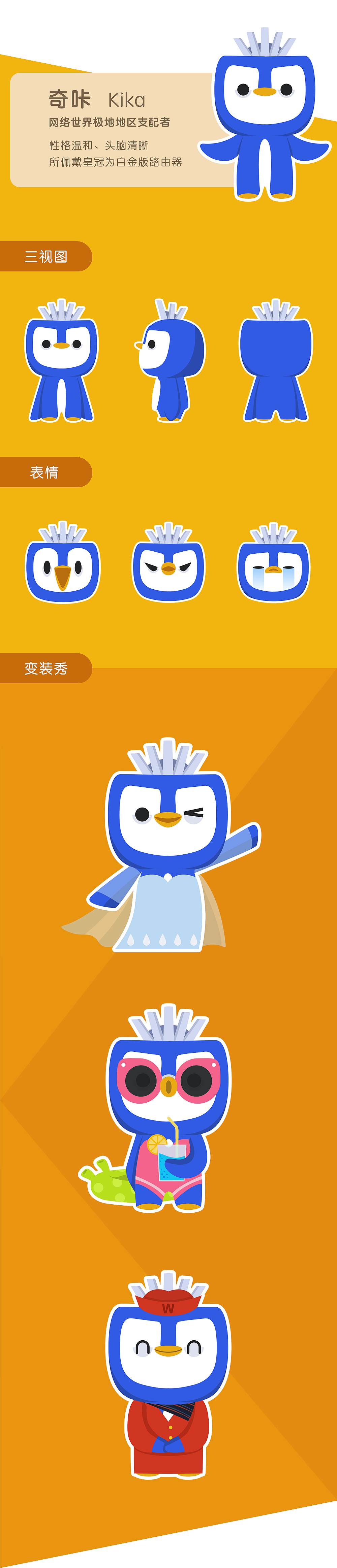 腾讯王卡品牌形象设计 — 网络世界的支配者