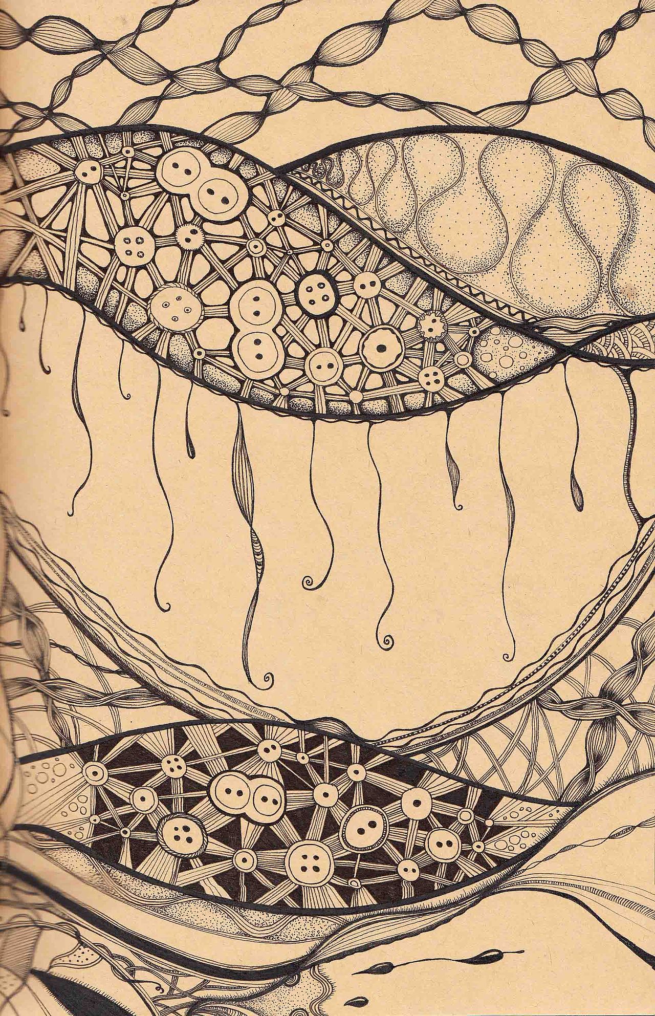 牛皮纸涂鸦日记