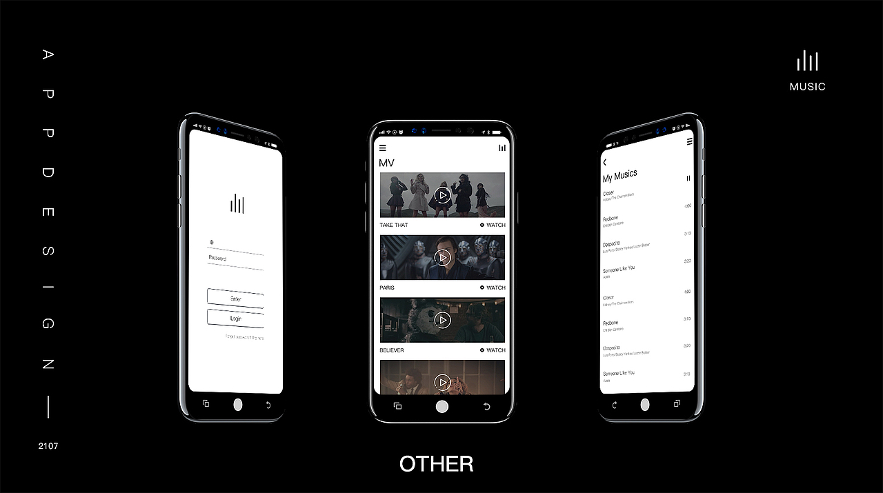 MUSIC-APP（图ZODg5MDc0MjQ=） - APP界面 - 站酷设计师饼干m原创素材 - 站酷ZCOOL