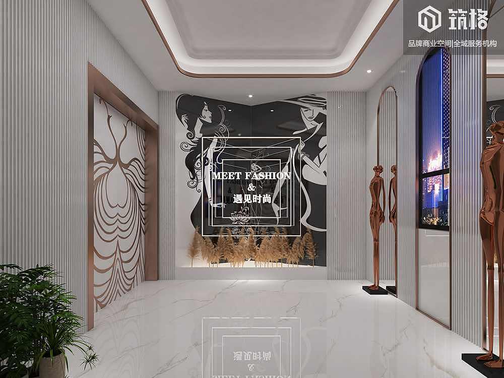 遇见时尚-西安足浴店设计-筑格中国品牌设计案例（图ZMjI0NjM3NjQ4） - 家装设计 - 站酷设计师筑格中国原创素材 - 站酷ZCOOL