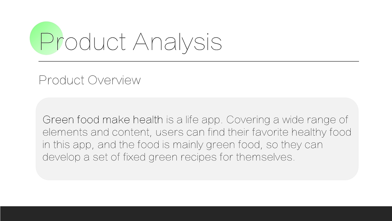 绿色食物会带来健康