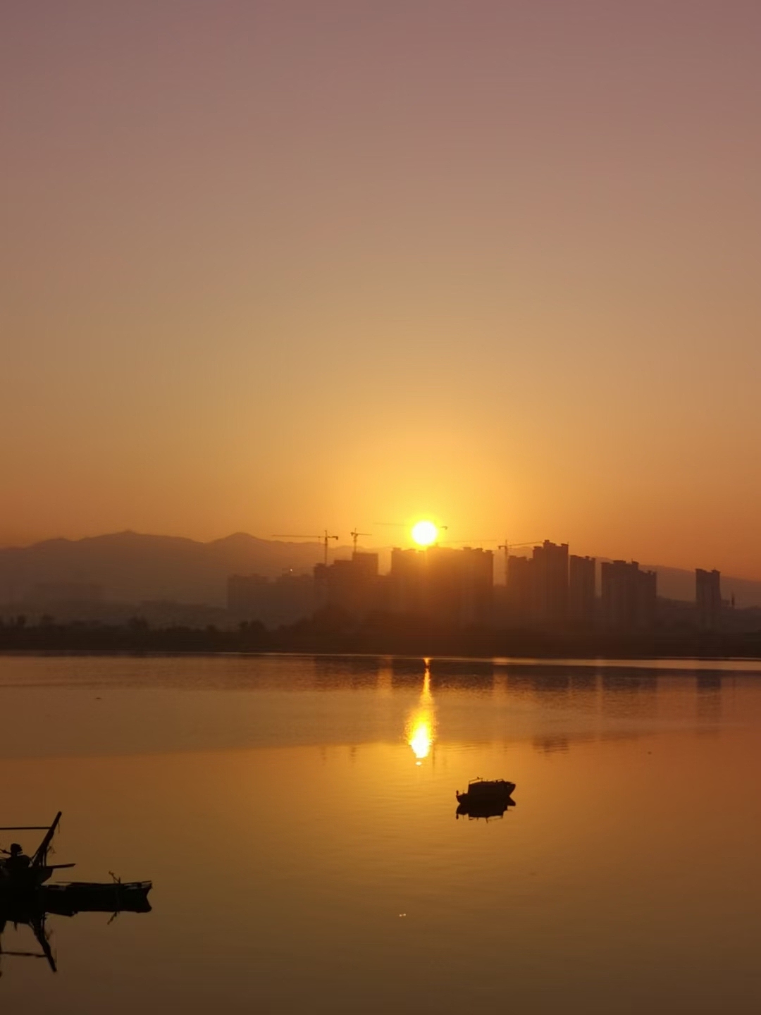 江景夕阳（图ZMjM0NTY4MTg0） - 风光摄影 - 站酷设计师堇色桔梗原创素材 - 站酷ZCOOL