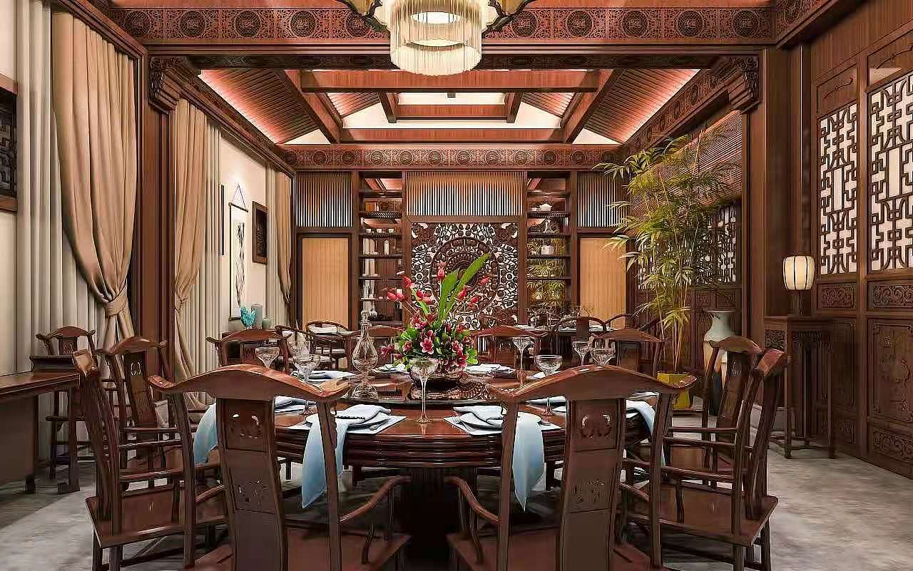 分享一组四合院效果图表现（图ZMjQ3MDM4Mzcy） - 商业空间设计 - 站酷设计师1992效果图陈丹妮原创素材 - 站酷ZCOOL