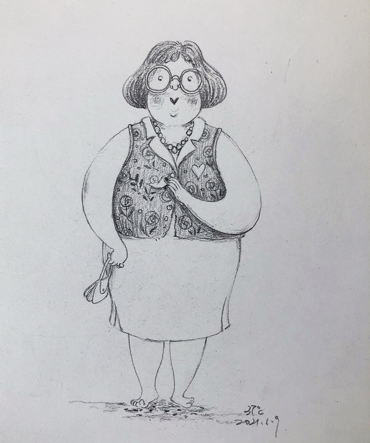 [原创]胖胖的小插画