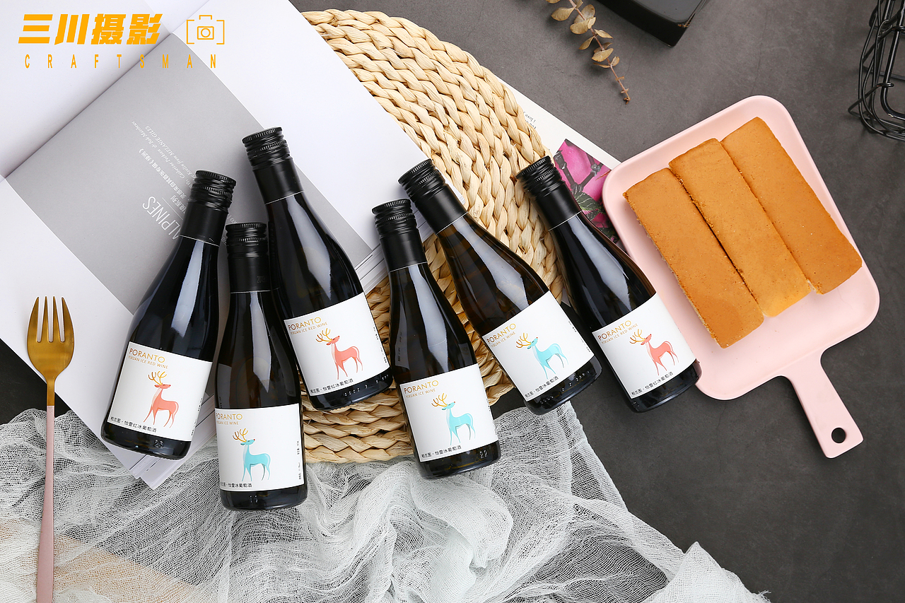 红酒 葡萄酒 香槟 水果酒 静物拍摄 场景图 产品摄影