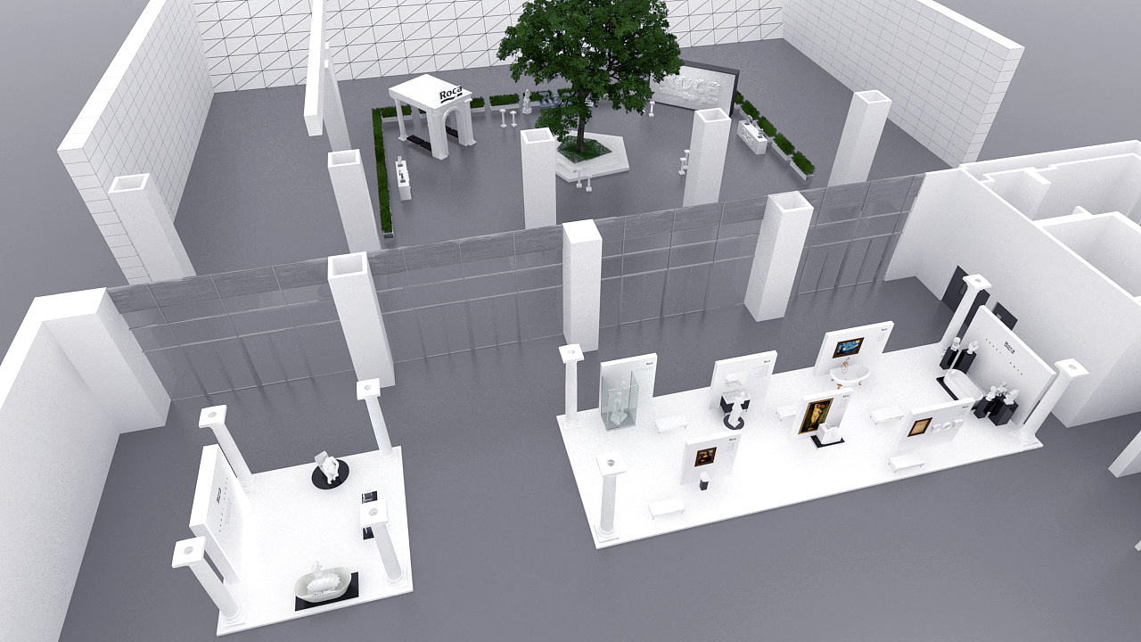 展览设计 | Roca Design shanghai（图ZMTkyMjc2NDk2） - 展陈设计 - 站酷设计师紫凉原创素材 - 站酷ZCOOL