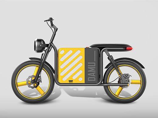 哈士奇设计原创作品 - 共享车