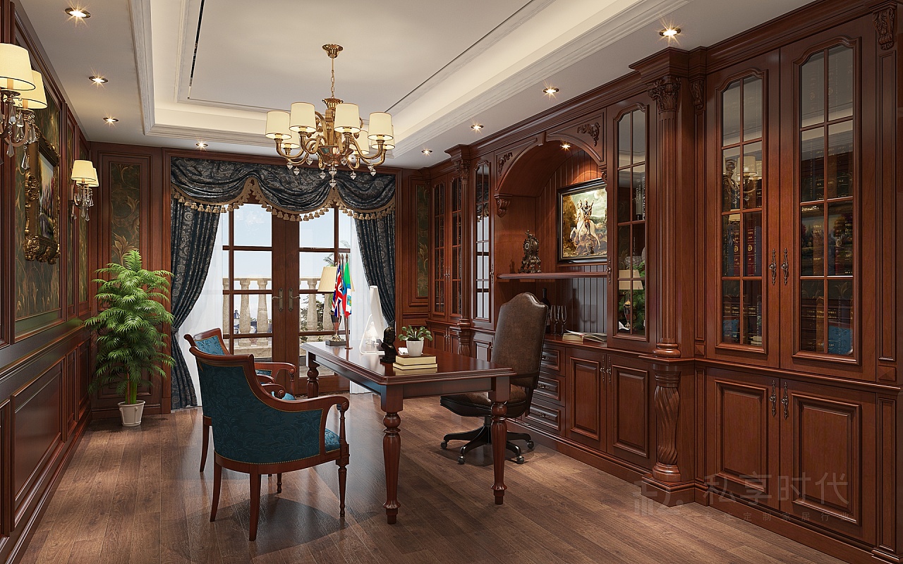 这是一个概念,就是为消费者和客户提供一整套家装实木制品的整体风格