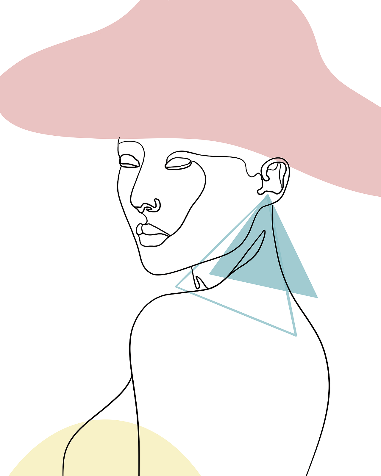 装饰画|极简ins风格线条装饰画