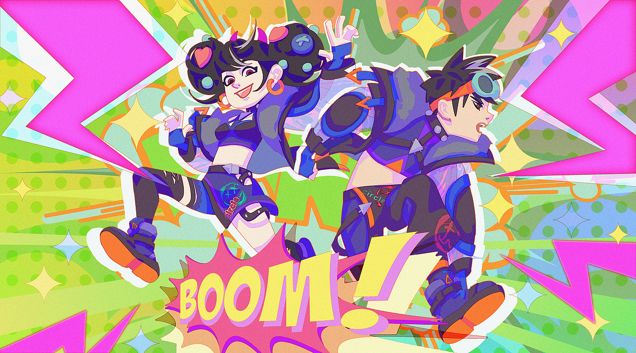 淘寶人生套裝設(shè)計《紫.藍》（圖ZMzIyOTA0MzU2） - 商業(yè)插畫 - 站酷設(shè)計師祇劫原創(chuàng)素材 - 站酷ZCOOL