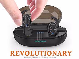 蓝牙耳机 建模渲染