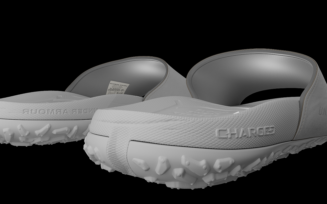 安德玛拖鞋净版