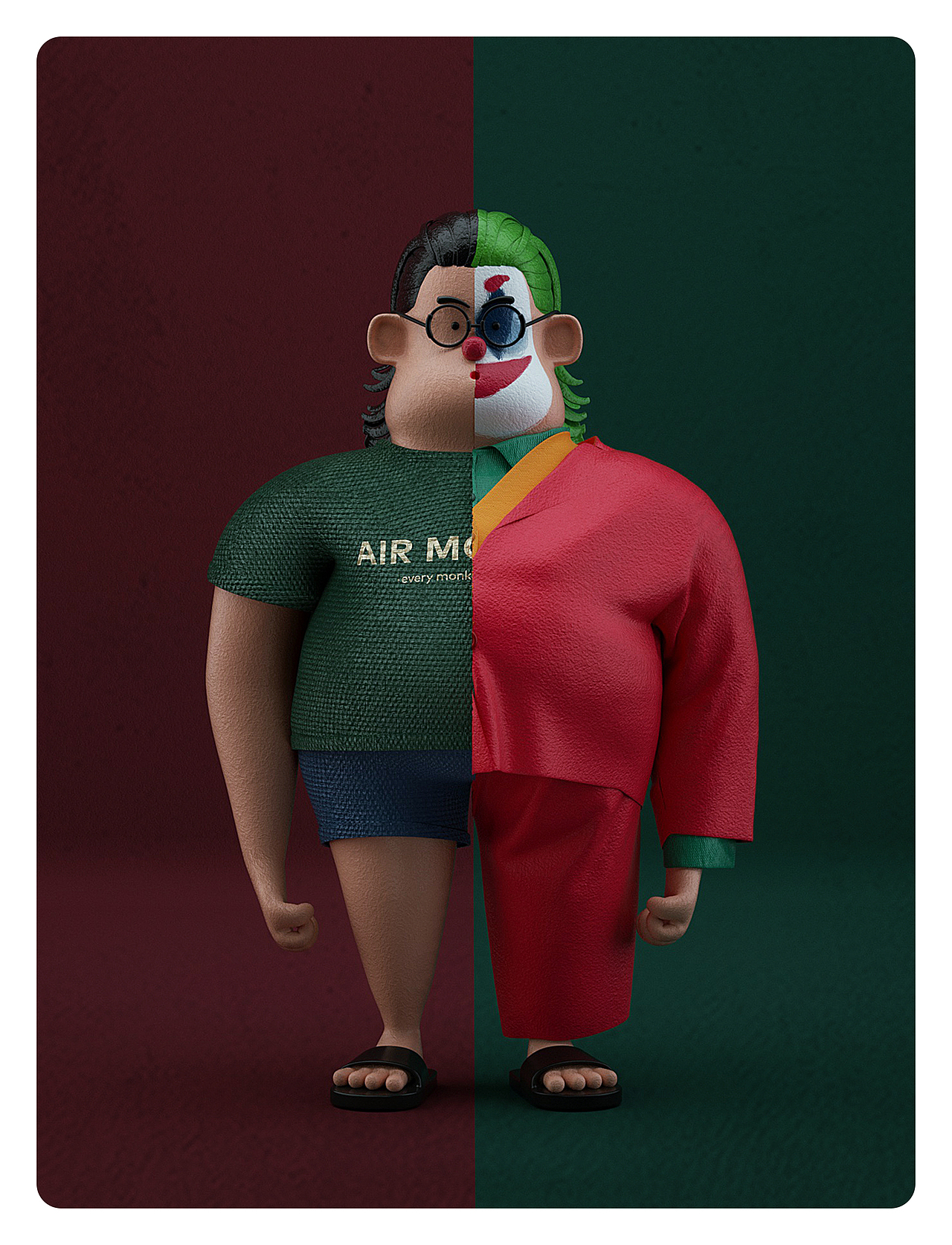 2019年C4D卡通角色年度作品集