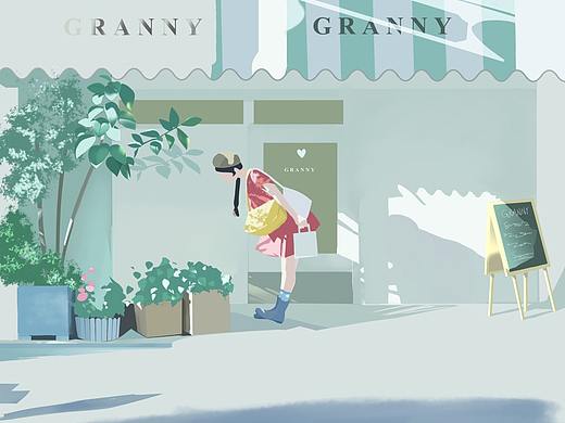 去年的照片慢涂练习