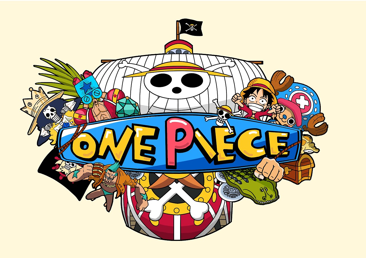 海贼王涂鸦插画|插画|商业插画|cozk - 原创作品 - 站酷 (zcool)