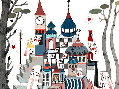 纸牌屋 儿童插画