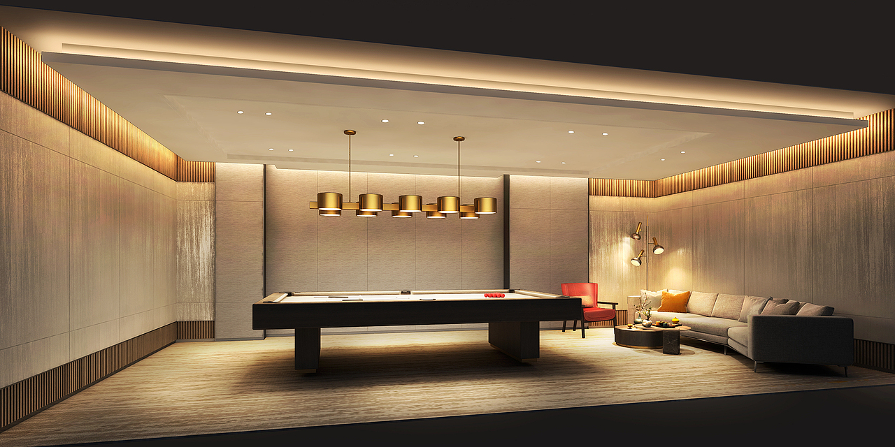 某一些会所 售楼处灯光设计