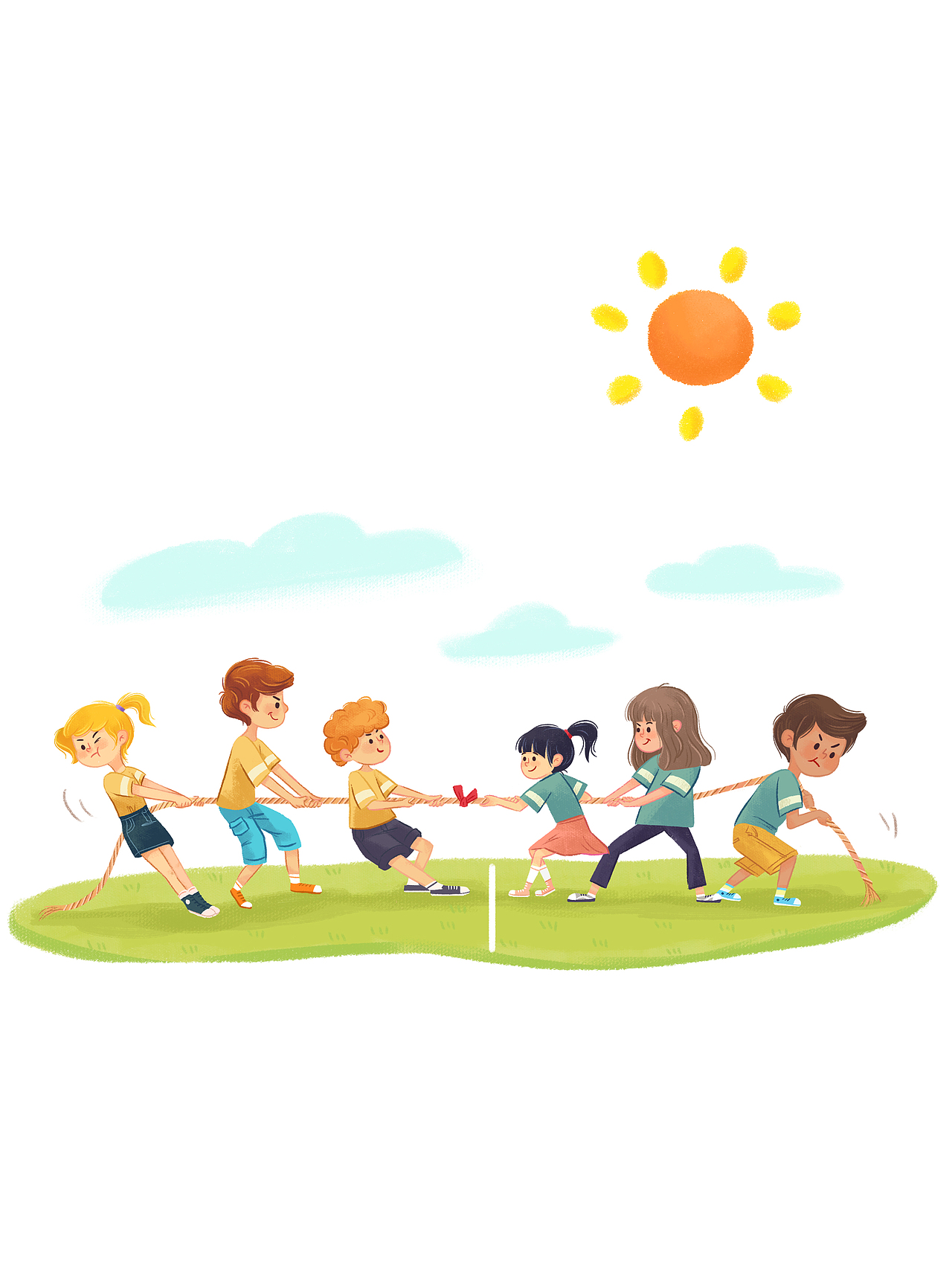 儿童教材绘本内页