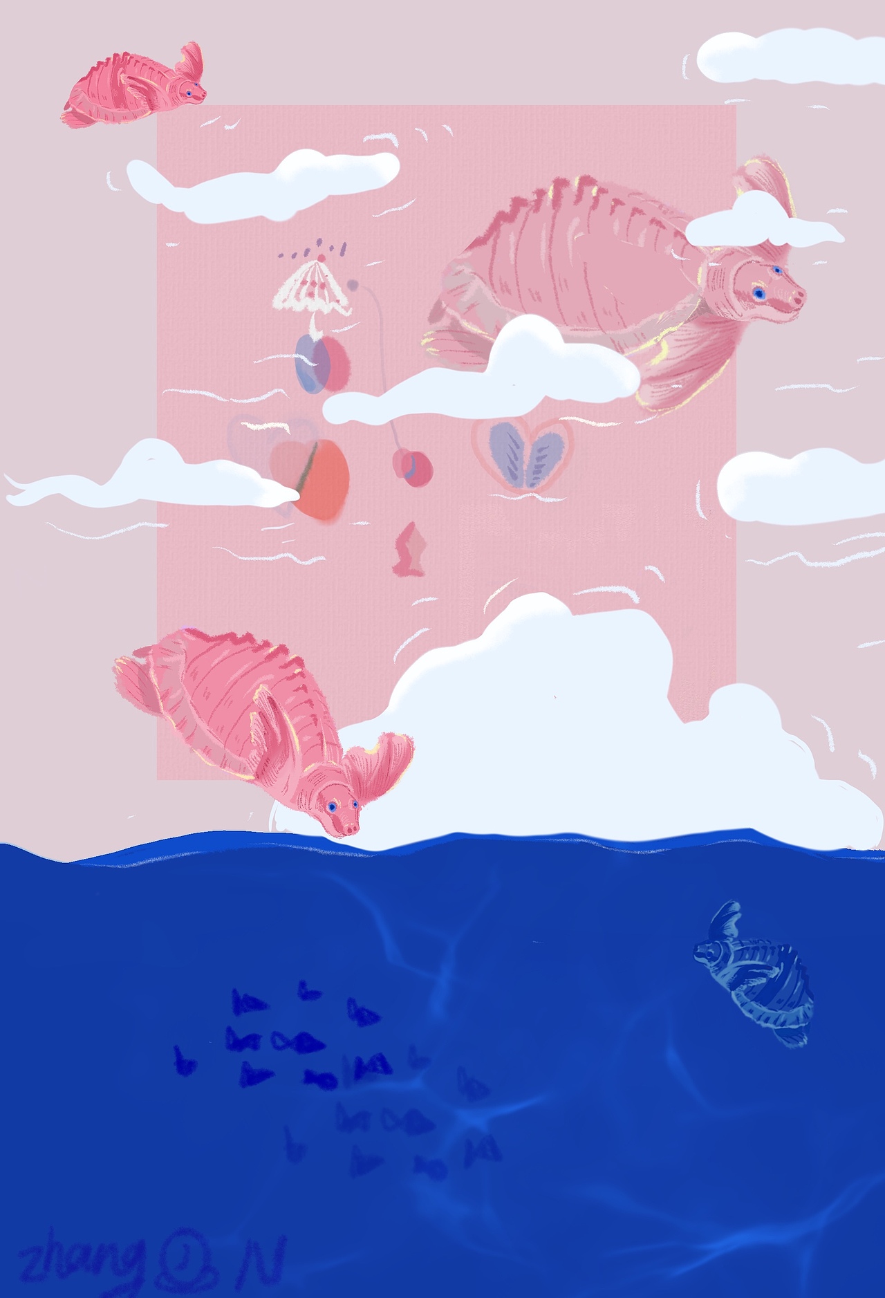 小张日绘之动物篇（图ZMjE0MTM0NDE2） - 创作习作 - 站酷设计师小张吃蛋梨原创素材 - 站酷ZCOOL