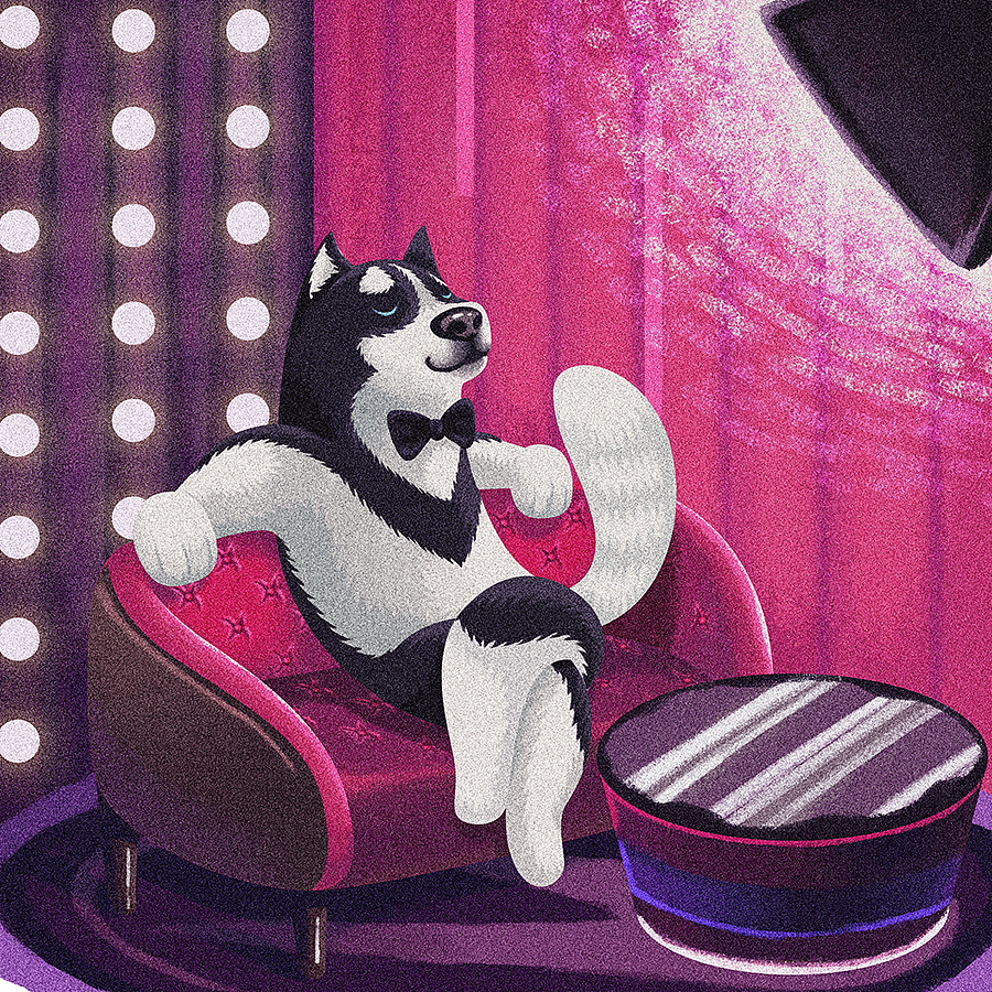 《狗样的假期》插图（图ZMTMyNDM0MDYw） - 商业插画 - 站酷设计师JazzyYuan原创素材 - 站酷ZCOOL