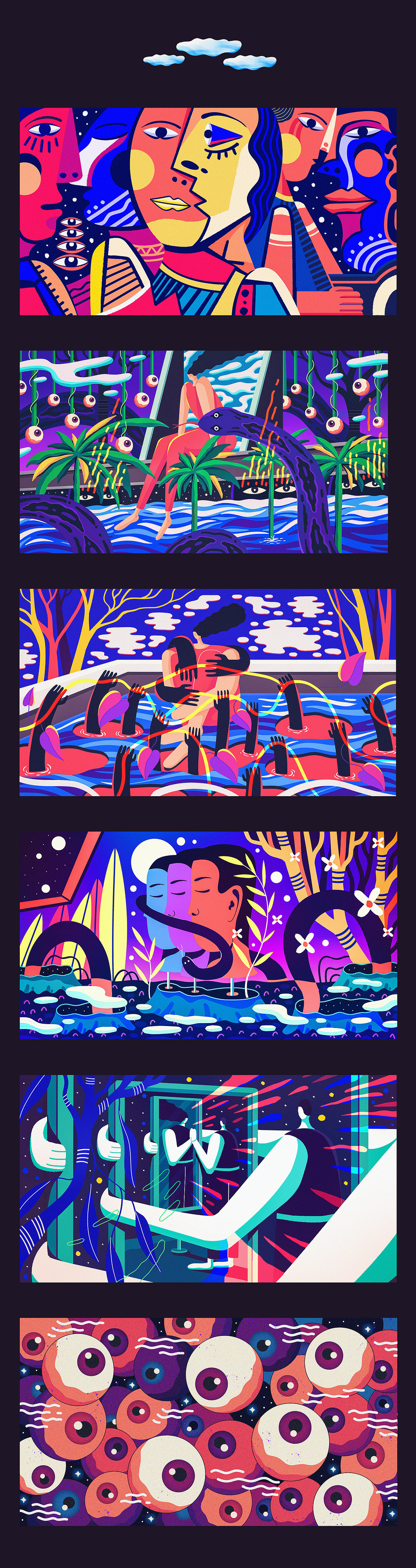 近期插画创作练习