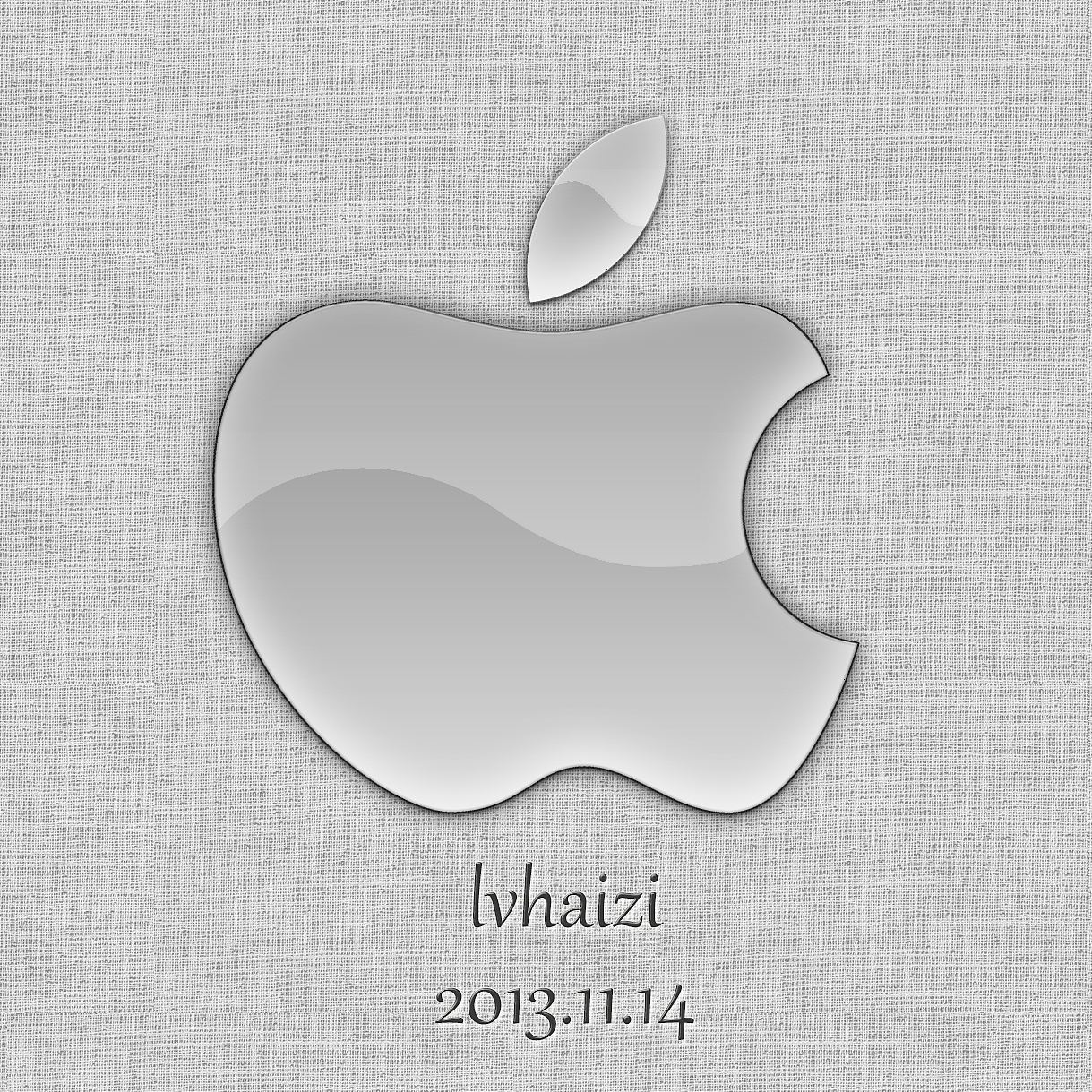 苹果logo艺术 - 普象网