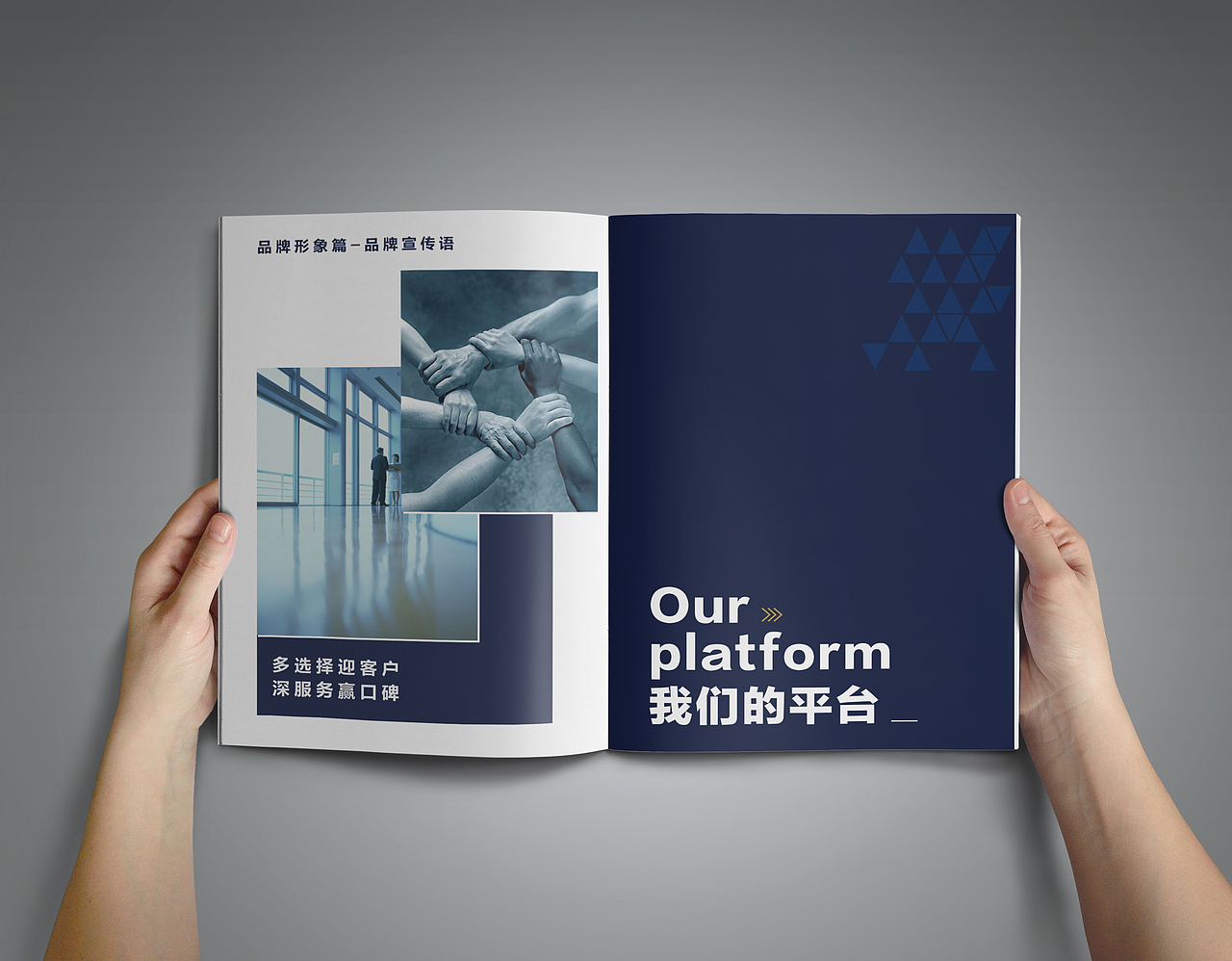 金融公司企业手册/画册