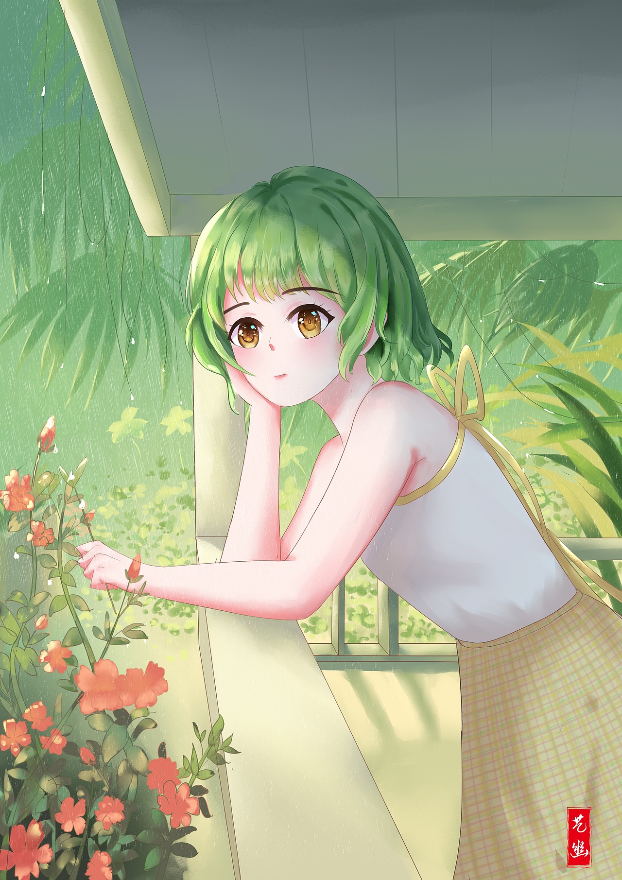 雨（图ZMjE1NjQ4MjMy） - 创作习作 - 站酷设计师艺幽幽原创素材 - 站酷ZCOOL