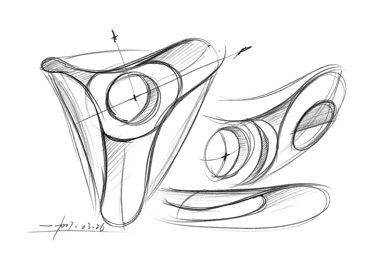 2017产品设计手绘3月一日一画