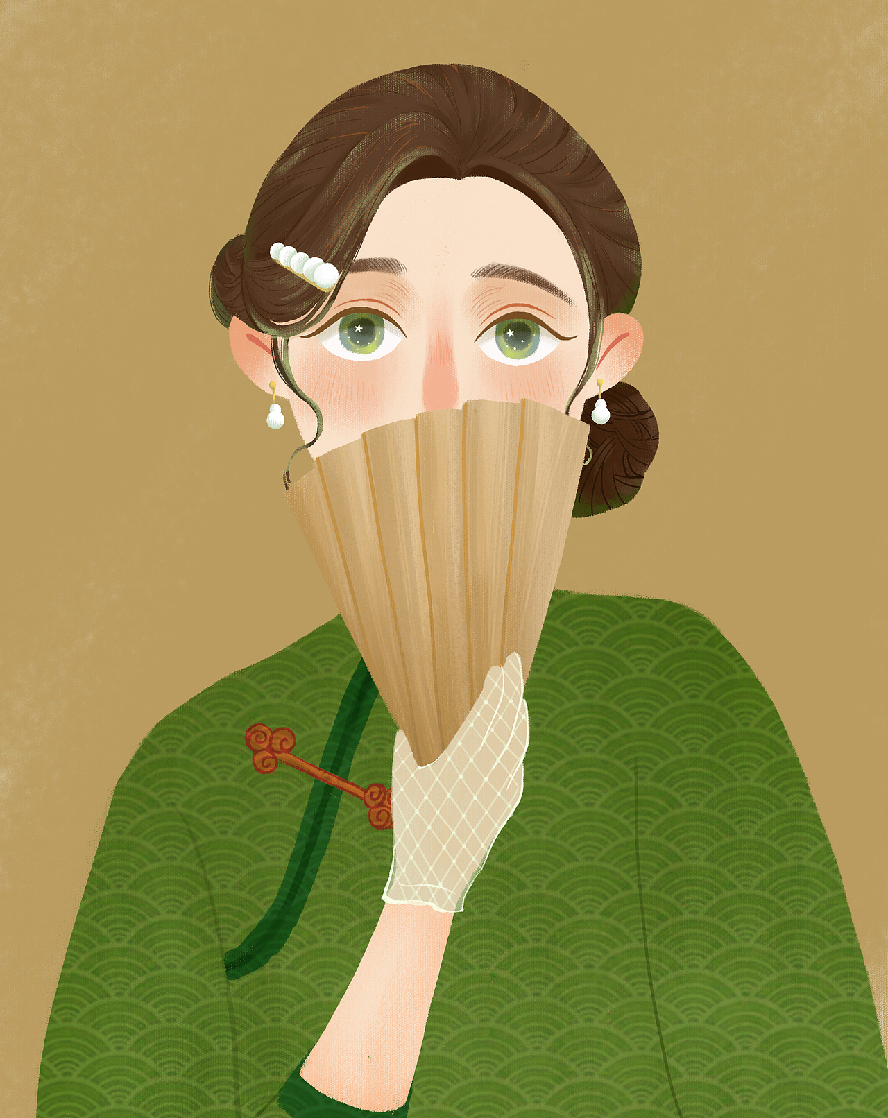 头像练习（图ZMjI1MDgwNzYw） - 商业插画 - 站酷设计师今天我依然很宅原创素材 - 站酷ZCOOL