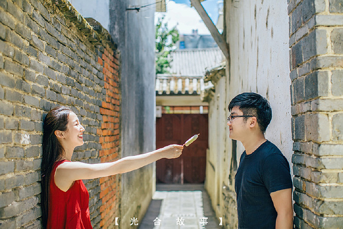 一笑倾城一见难忘，最美不过与你并肩看夕阳。（图ZNTY5MjAwNjQ=） - 人像摄影 - 站酷设计师鱼鱼Mood原创素材 - 站酷ZCOOL