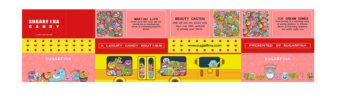 sugarfina糖果包装设计（图ZMTYxNzY0MjI4） - 包装 - 站酷设计师毕研君原创素材 - 站酷ZCOOL