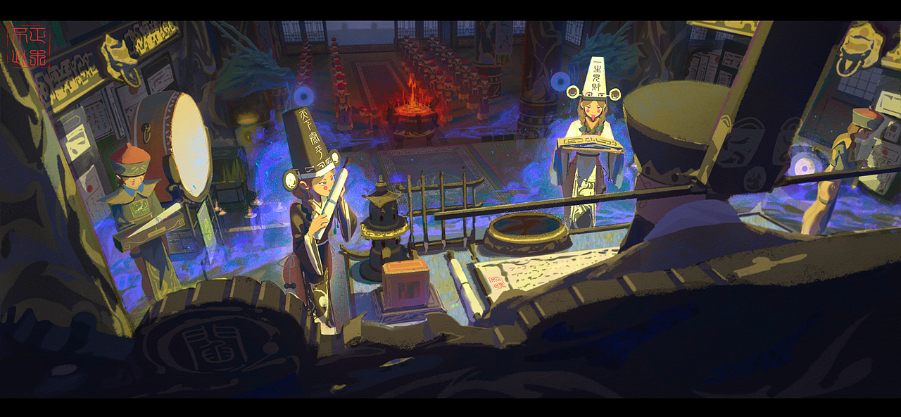 【小妖异录】（图ZMjY4MzEzMjg4） - 艺术插画 - 站酷设计师Y柴不会画画原创素材 - 站酷ZCOOL