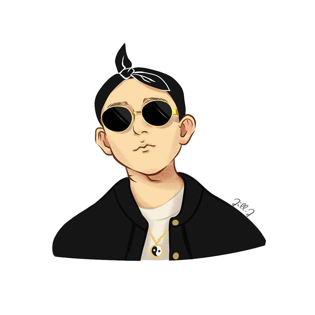 《中国有嘻哈》人气选手插画