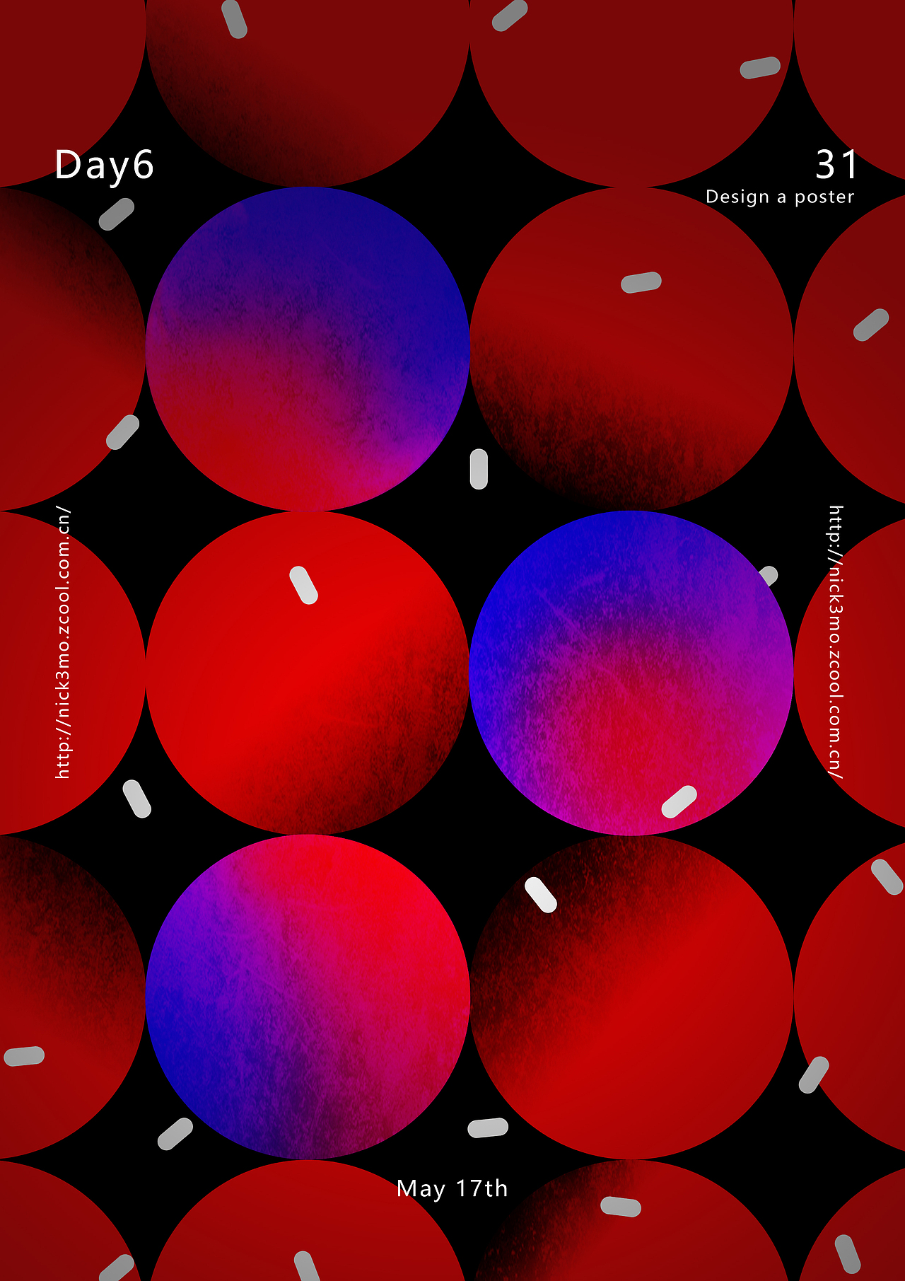 31 days | One day design a poster（图ZNzk3NTExODQ=） - 海报 - 站酷设计师隆隆哥哥原创素材 - 站酷ZCOOL