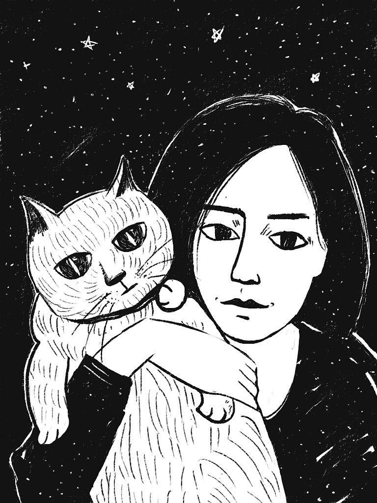 有猫的日子（图ZMTIyMjc5NDMy） - 创作习作 - 站酷设计师大麦不开花原创素材 - 站酷ZCOOL