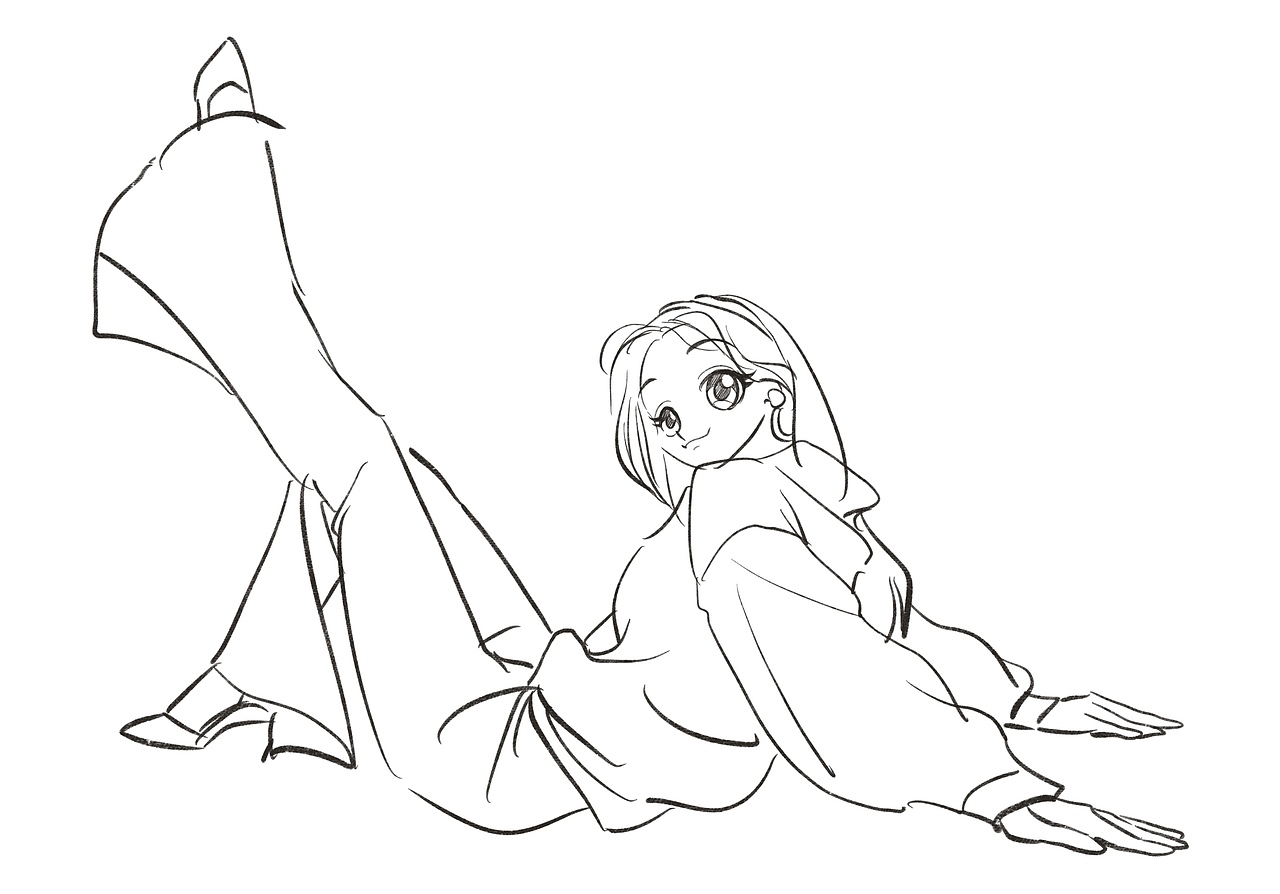 #速写60天挑战赛# DAY38 @速写班长