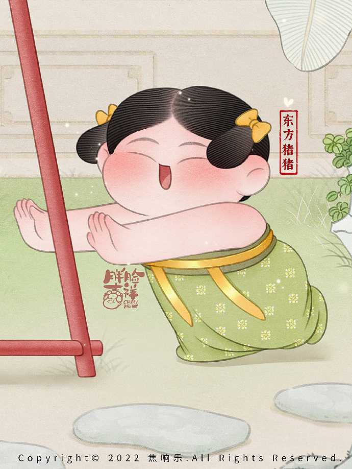 胖脸吉祥+敦煌镜2022年第1季度总结（图ZMjk1MDA2ODk2） - 创作习作 - 站酷设计师焦响乐原创素材 - 站酷ZCOOL