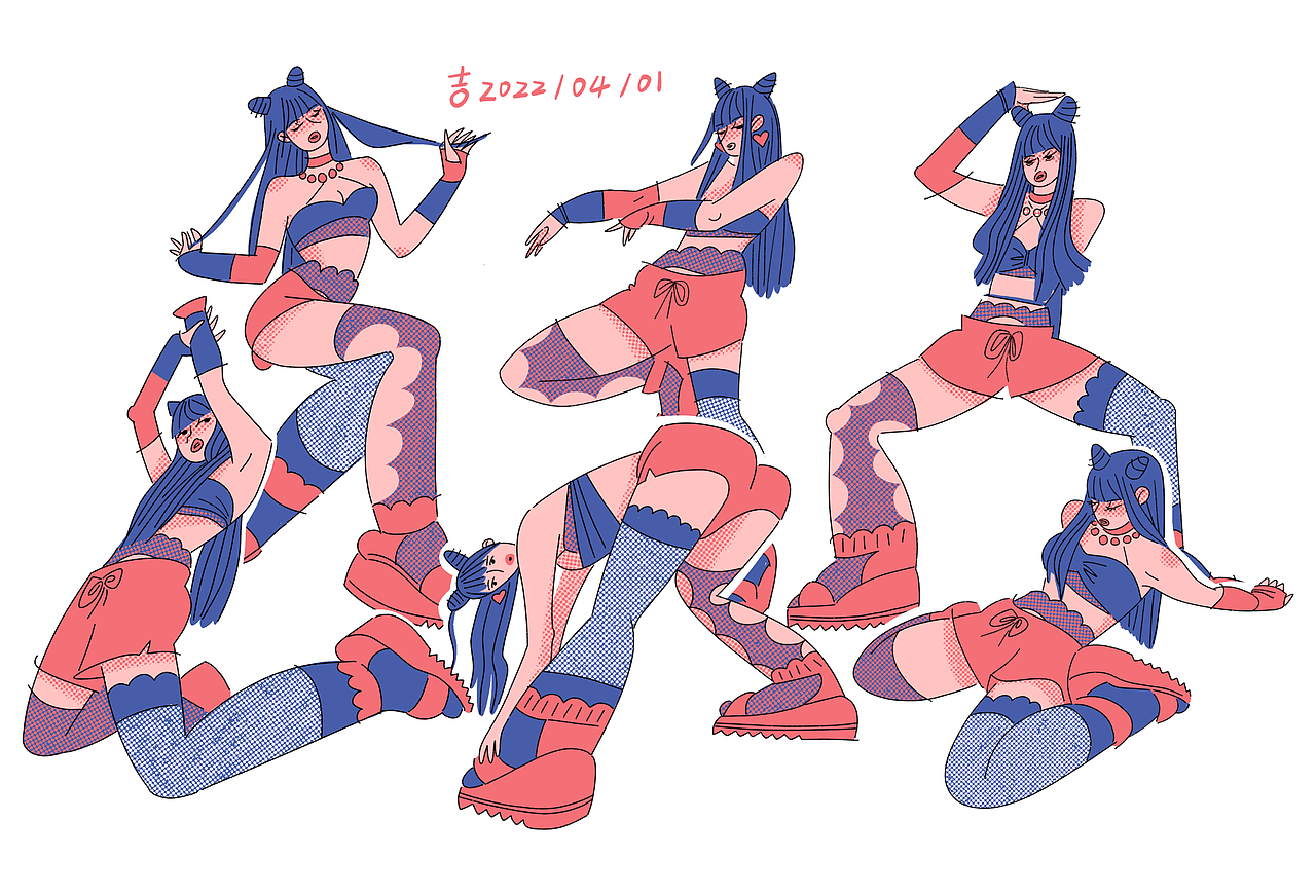 速写练习（图ZMjk1NDE0NTAw） - 创作习作 - 站酷设计师王小王zz原创素材 - 站酷ZCOOL