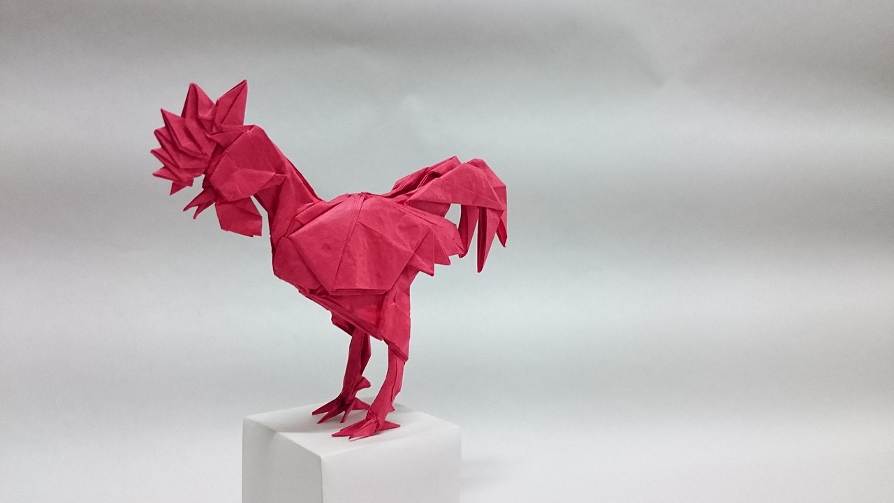 现代折纸|手工艺|其他手工艺|阿尔法欧米伽_临摹作品-站酷zcool