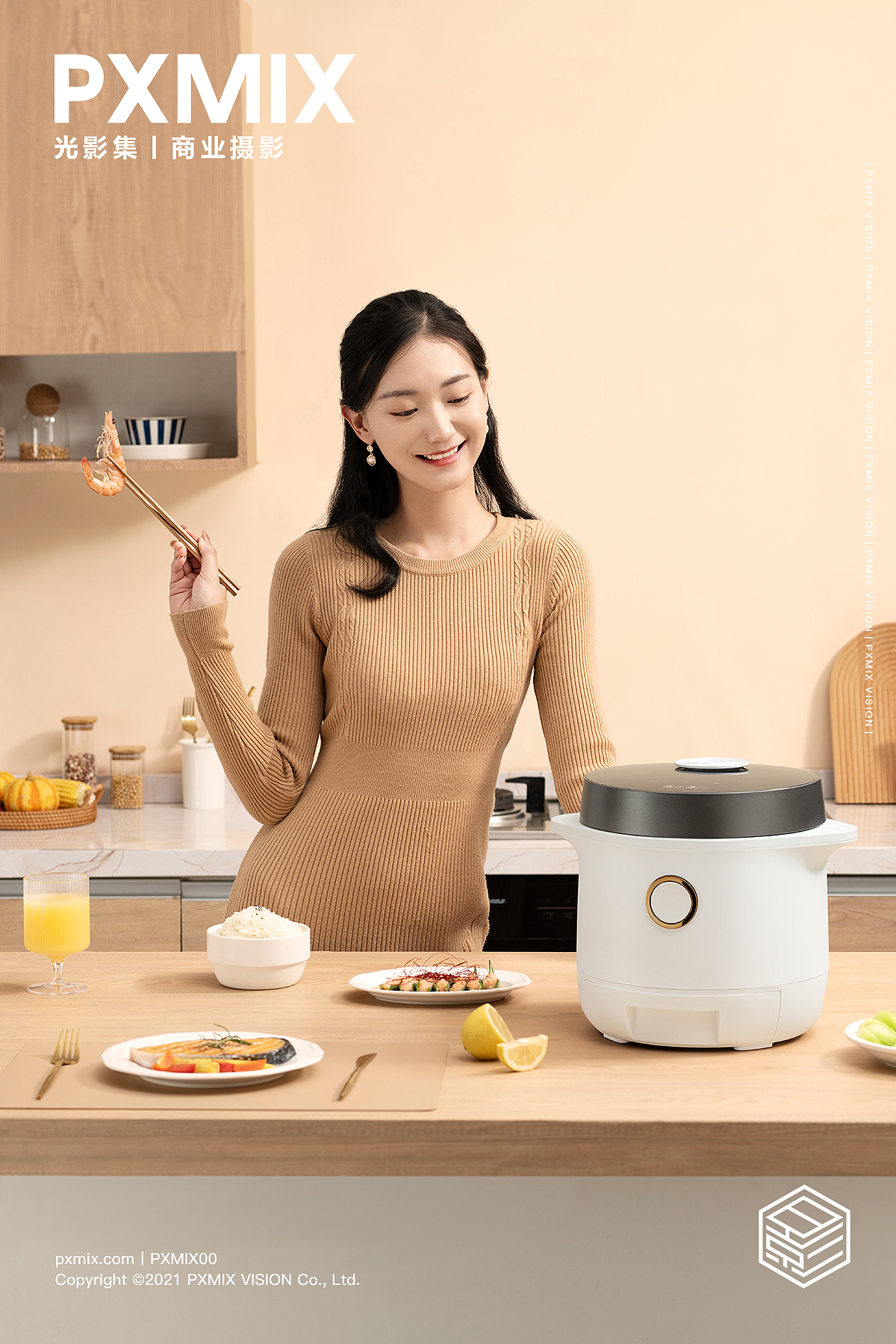 小家电摄影丨 张小泉 多功能锅 x 电饭煲 x 光影集(图ZMjc5MDI2MzAw) - 产品摄影 - 站酷设计师光影集原创素材 - 站酷ZCOOL