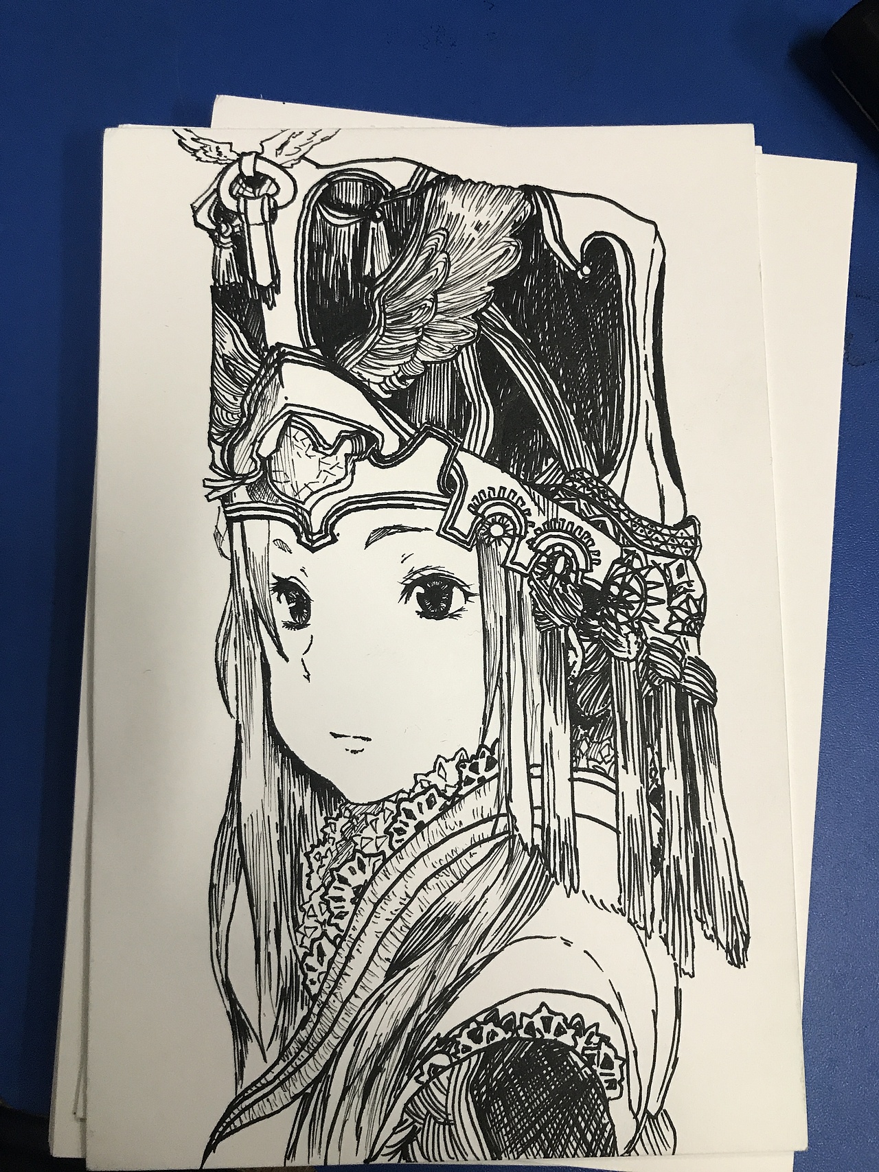 迷上了手绘明信片