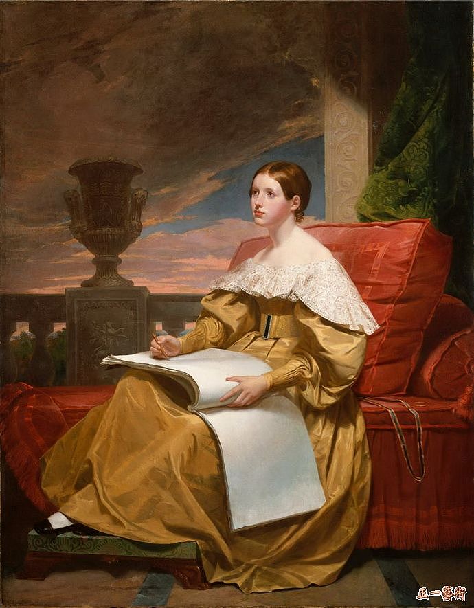 名画转插画欧洲古典女性系列