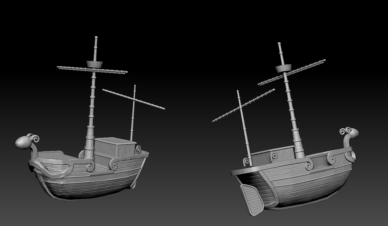 Zbrush中雕刻细节