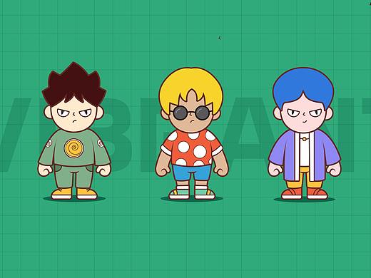 阿七IP角色设计 IP形象整套提案