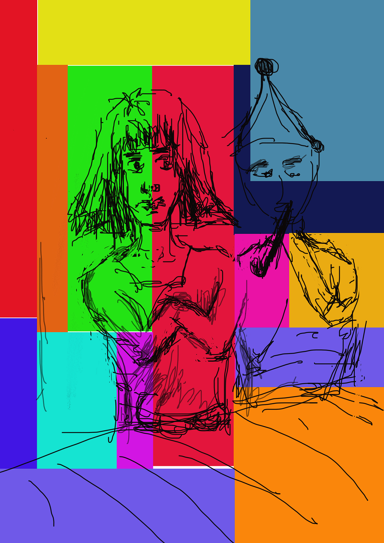 板块（图ZNzcyNDI0NDA=） - 艺术插画 - 站酷设计师青青风云原创素材 - 站酷ZCOOL