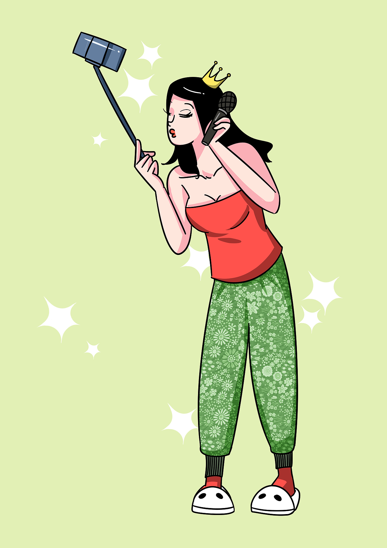 h5斜杠青年9099|插画|商业插画|六毛画屋_原创作品-站酷zcool