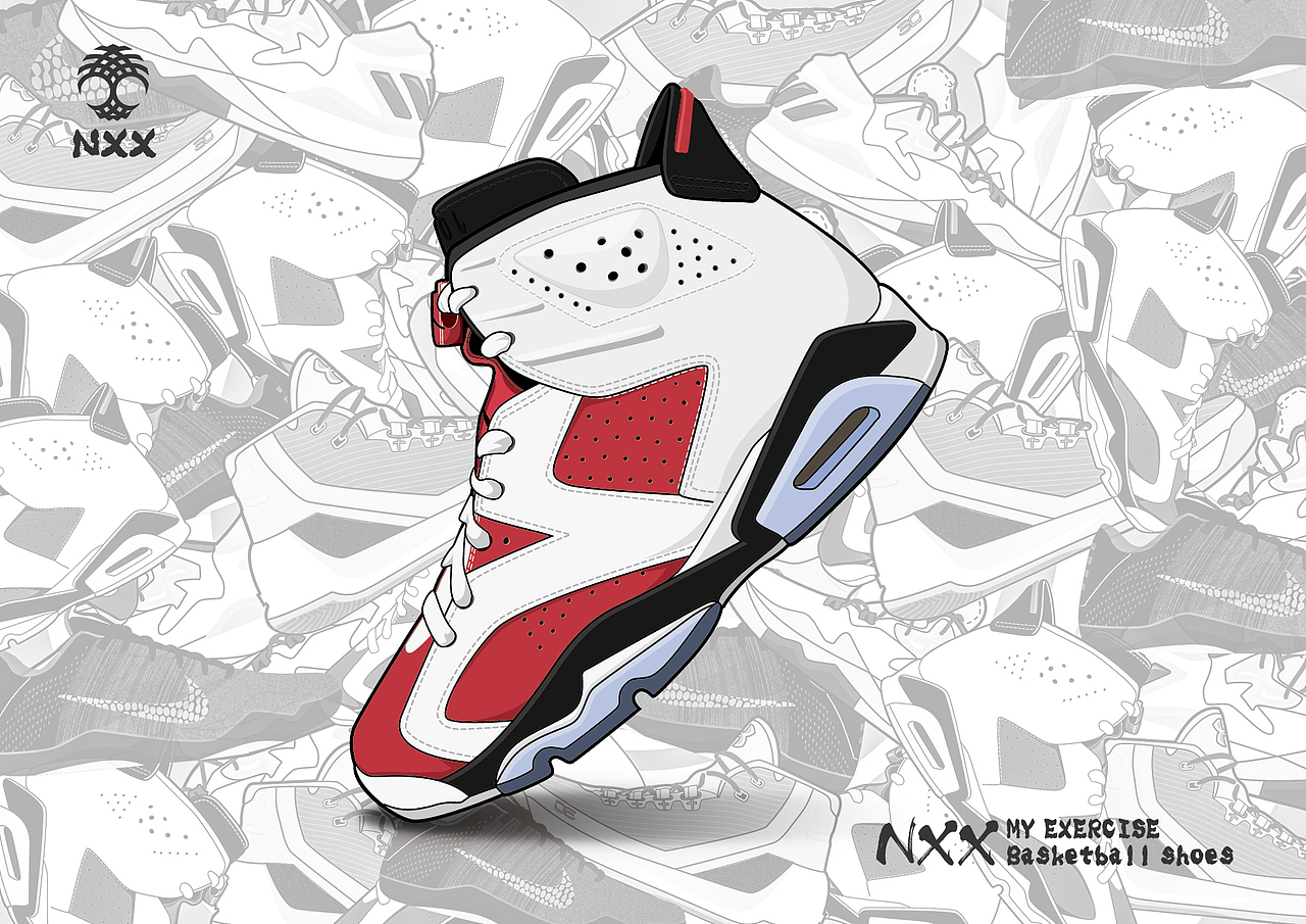 2016.球鞋插画...（图ZNjM5MTM1OTI=） - 创作习作 - 站酷设计师Nxxx原创素材 - 站酷ZCOOL