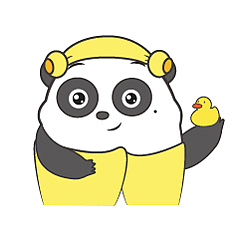 微信表情【熊猫月月胖】